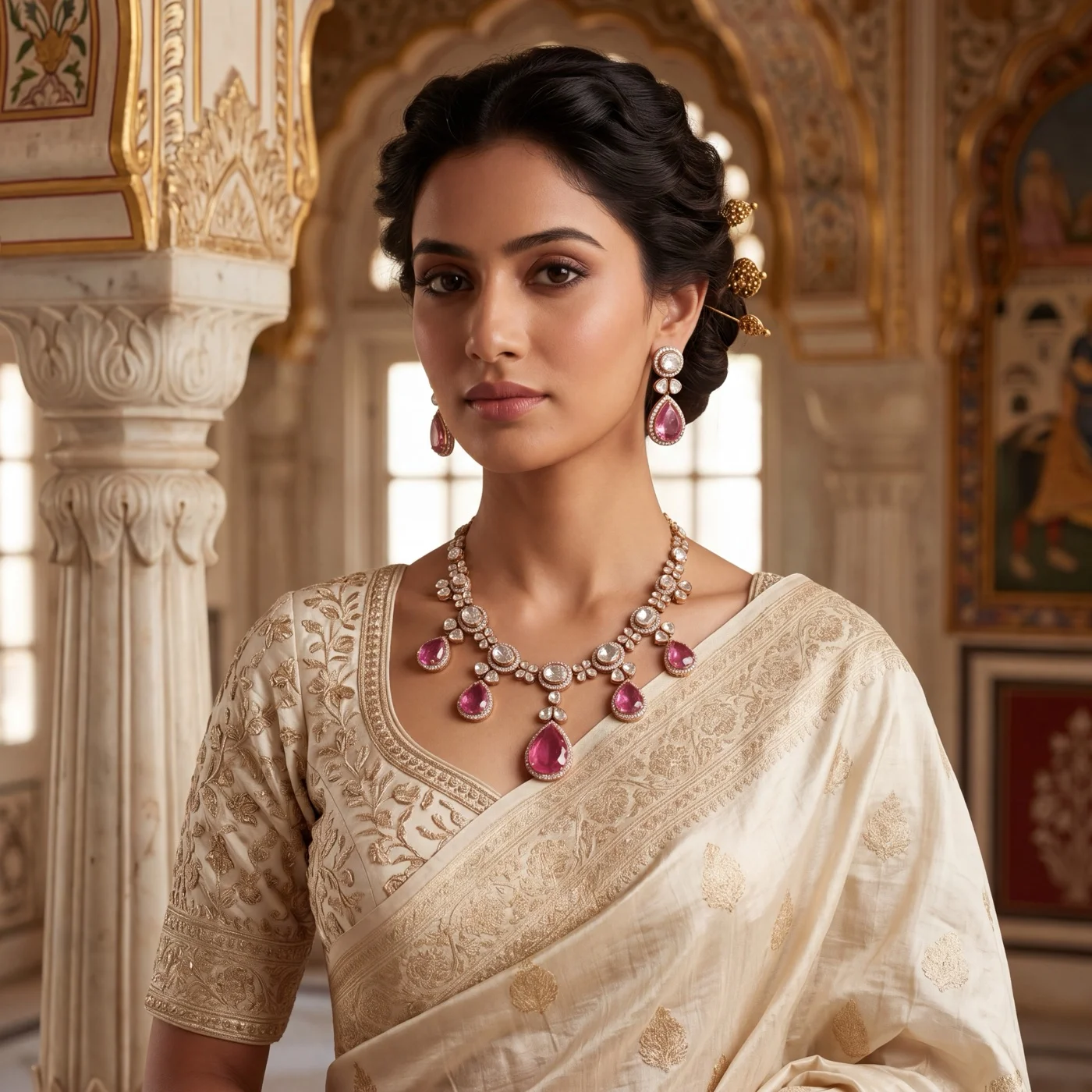 Bridal muse — Long-haar in 22K